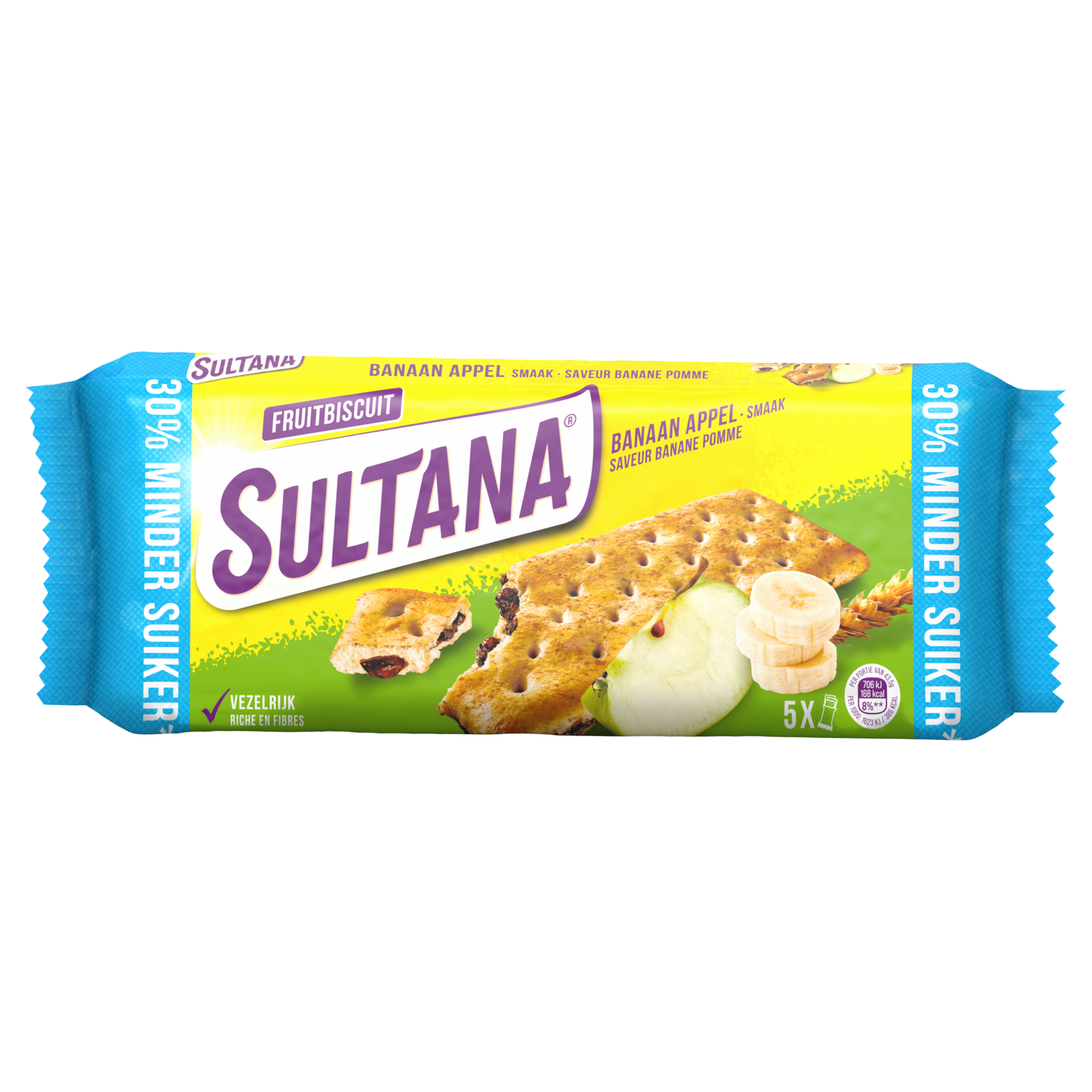New! Sultana Banaan-Appel 30% minder suiker