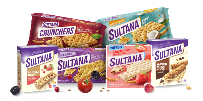 Sultana. Het ideale tussendoortje.